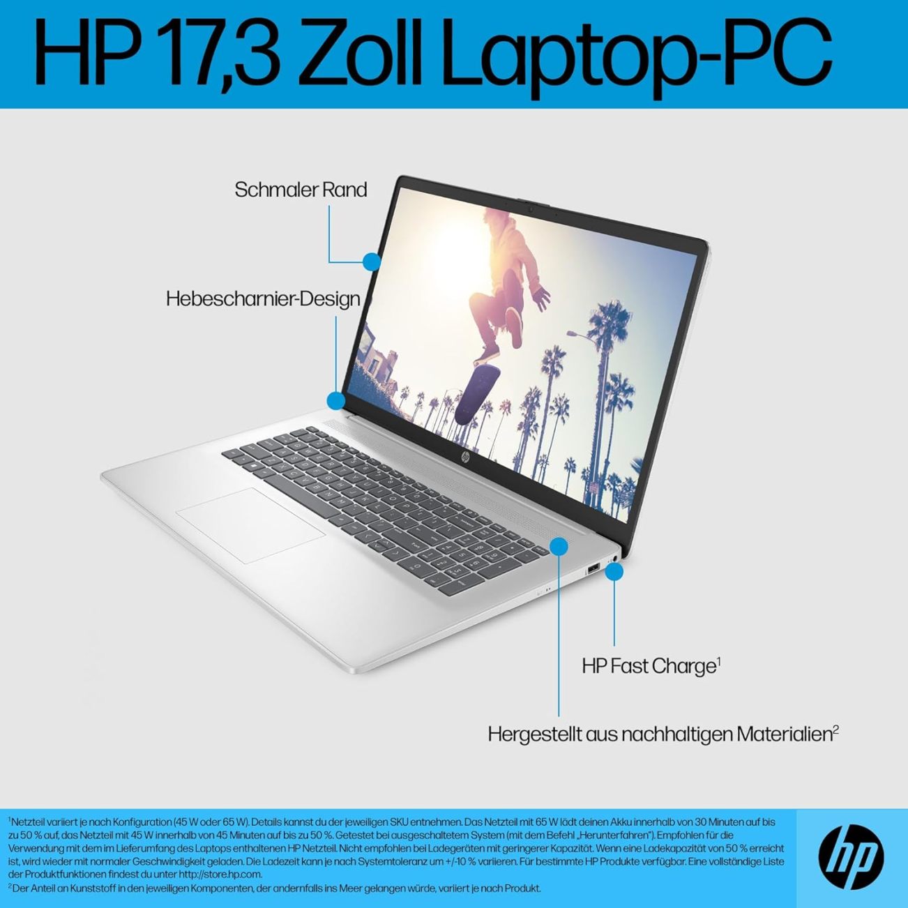 HP Laptop 17 mit Intel Core i7-1355U – Bild 6